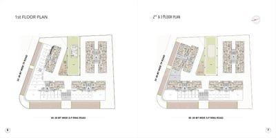 SATVA PRIME - Commercial Floor Plan