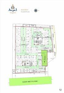 AAYAT HEIGHTS Floor Plan