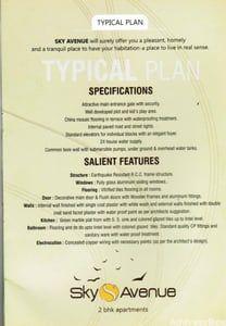 SKY AVENUE Floor Plan