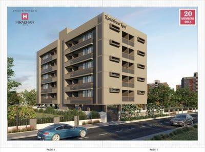 2 BHK Flats / Apartments for Sale in Ambawadi Ahmedabad | Kameshwarkunj