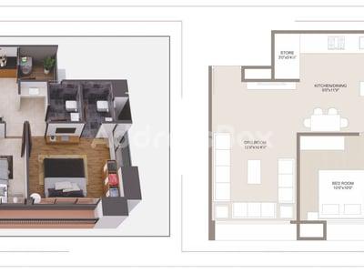SHREEM MAXIMA Floor Plan