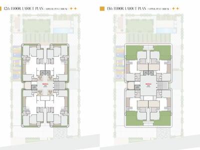 ROYAL RIVIERA - 2 Floor Plan