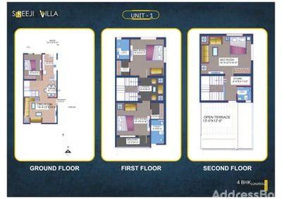 Shreeji Villa Floor Plan