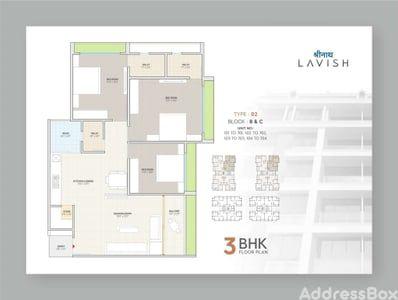 SHREENATH LAVISH Floor Plan