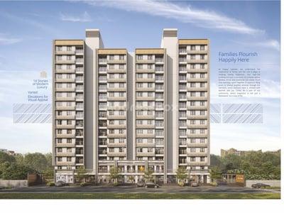 Flats / Apartments Below 70 Lakhs for Sale in Shela, Ahmedabad | HAPPY UPTOWN