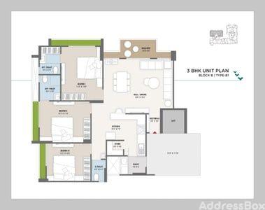 HILLTOWN LUXURIA Floor Plan