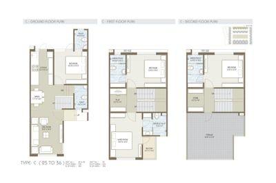 Raghav Bungalows Floor Plan