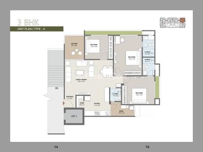 KESHVAM CLIFTON Floor Plan