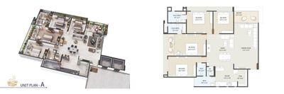 THE NEST RESIDENCY Floor Plan
