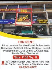 Commercial Properties for Rent in Sola Bhagwat, Ahmedabad | OZONE SOLITAIRE