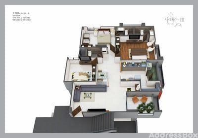 Panchamrut 3 Floor Plan