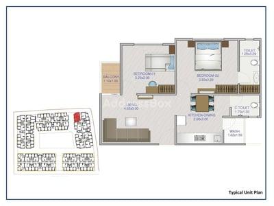 RUDRA HARMONY Floor Plan