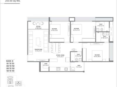 AMAN ROYAL Floor Plan