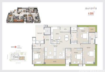 Aadarsh Aurania Floor Plan
