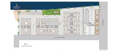 Pushkar Heights, Pushkar Sky & Pushkar Square - Commercial Floor Plan