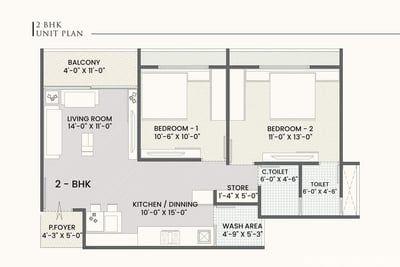 Pratham Realty Floor Plan
