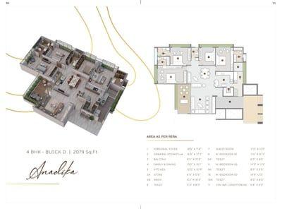 DEV AASHISH THE GATE X Floor Plan