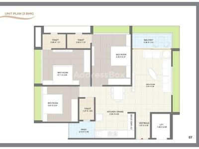 ORBIT PRAVIN Floor Plan