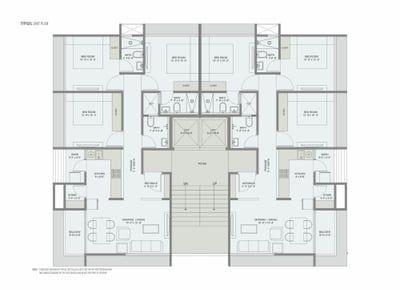 SAANVI SKY Floor Plan