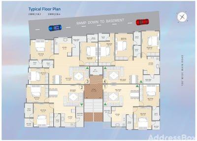AMITA APARTMENT Master Plan