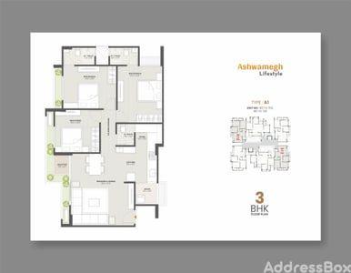 ASHWAMEGH LIFESTYLE Floor Plan