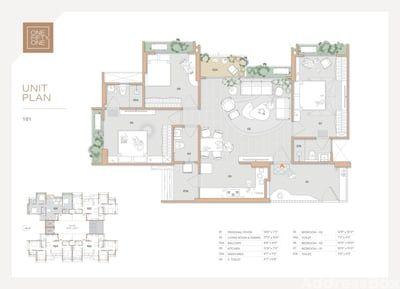 One Fifty One Floor Plan