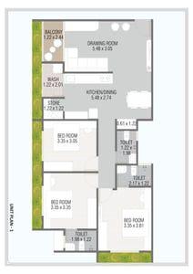 SAKINA ABODE Floor Plan