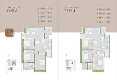 One 35 Floor Plan