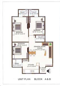 Nilkanth Avenue Floor Plan
