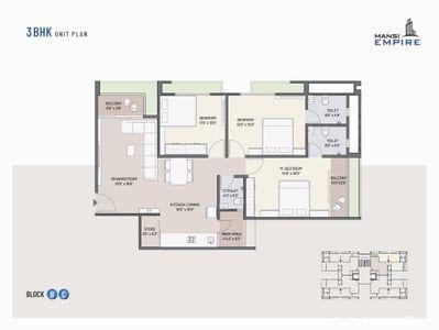 MANSI EMPIRE Floor Plan