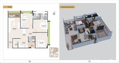 Satyam Apartment Floor Plan