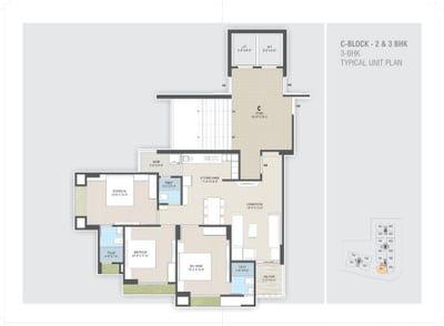 MAPLE GREEN RESIDENCY Floor Plan