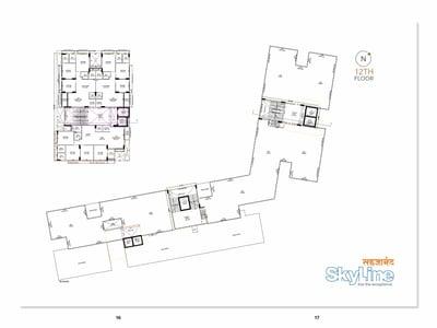SAHJANAND SKYLINE Floor Plan