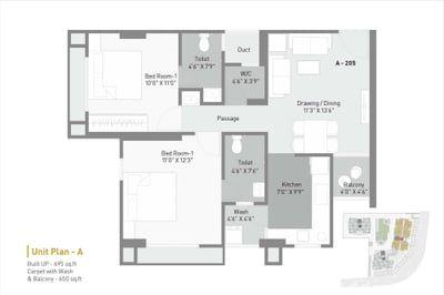 MYCO AKEELAH Floor Plan