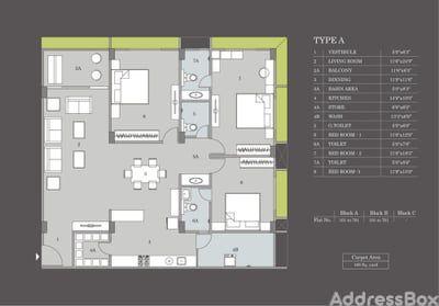 RUJUVALIKA Floor Plan