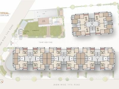 HARIOM SAPPHIRE Floor Plan