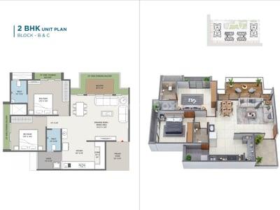 REVANTA FORTUNE 2 Floor Plan