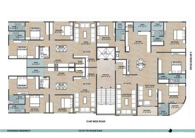 Khushroo Residency Floor Plan