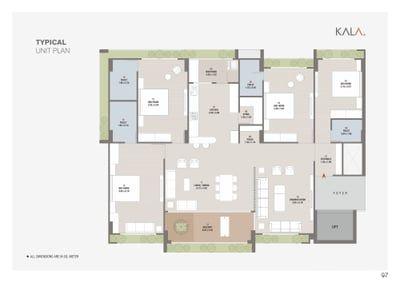 KALASAGAR SKYLINE Floor Plan