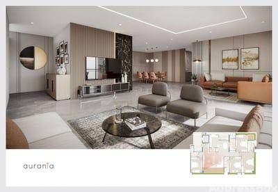 Aadarsh Aurania Living Room