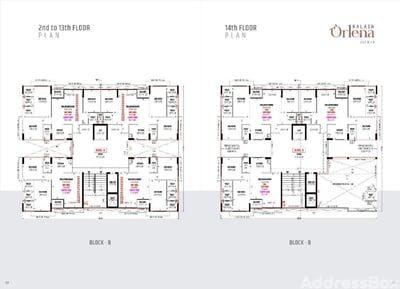 KALASH ORLENA Floor Plan