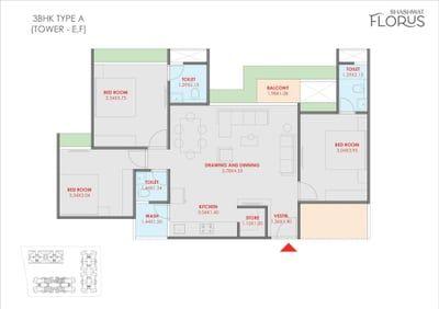SHASHWAT FLORUS Floor Plan