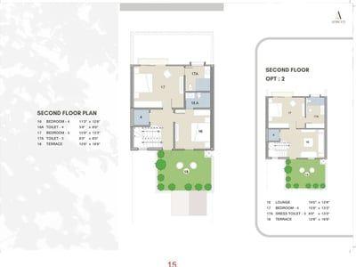 APRICITY BUNGALOWS Floor Plan
