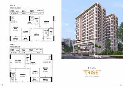 Flats / Apartments for Sale in Bakrol, Ahmedabad | LAXMI RISE