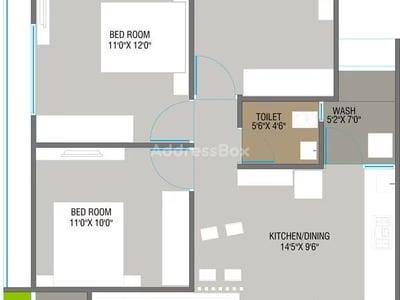 Aradhana Luxuria Floor Plan