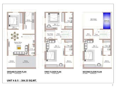 GAJANAN-2 BUNGLOWS Floor Plan