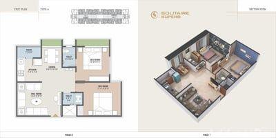 SOLITAIRE SUPERB Floor Plan