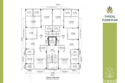 PAARIJAT HARMONY Floor Plan