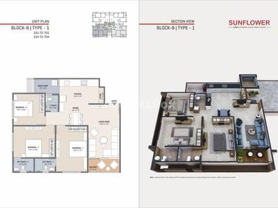 Sunflower Floor Plan