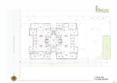 THE SILICON Floor Plan